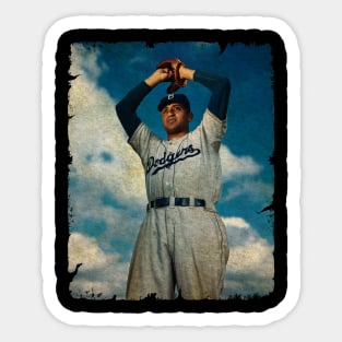 Don Newcombe in Los Angeles Dodgers Sticker